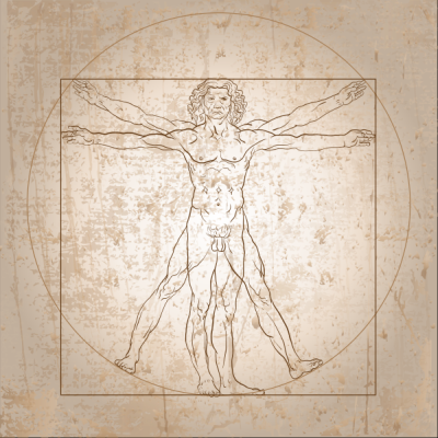 Da Vinci's Vitruvian Man