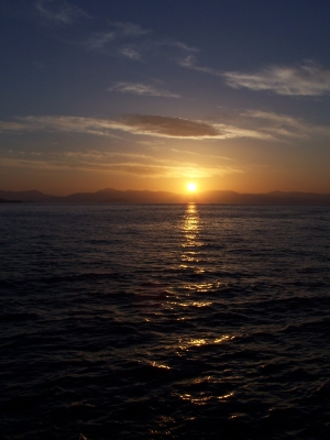 Evening over the Aegean