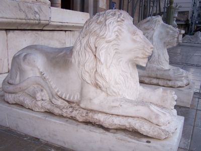 Marble Lions